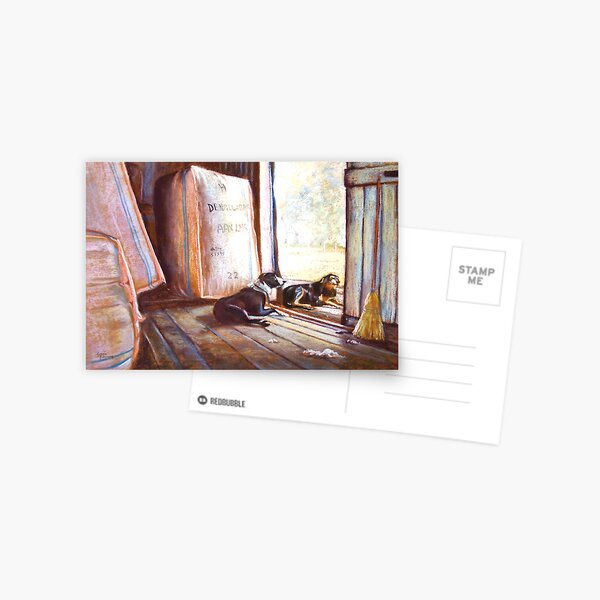Shed Hands Postcard