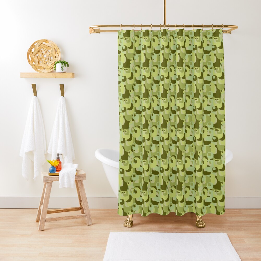 Item preview, Shower Curtain designed and sold by ecpatterns.