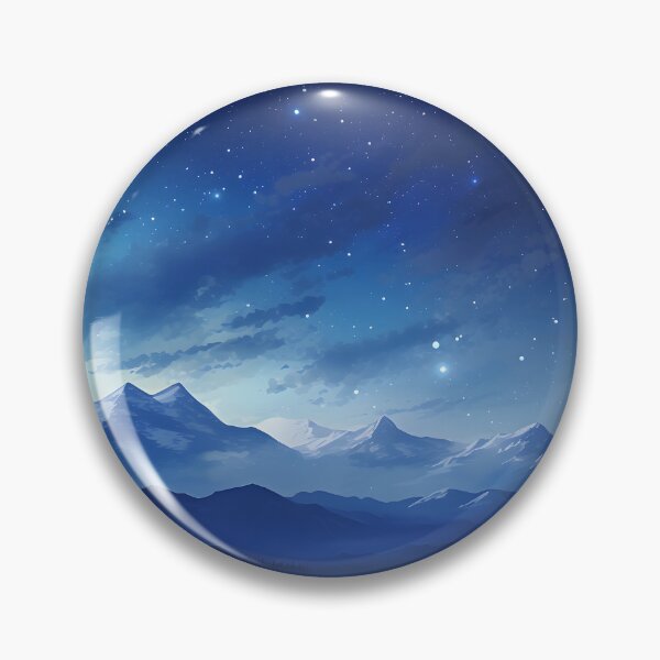 Item preview, Cold Heights: A Serene Winter Landscape Illustration designed and sold by Shirtastically.