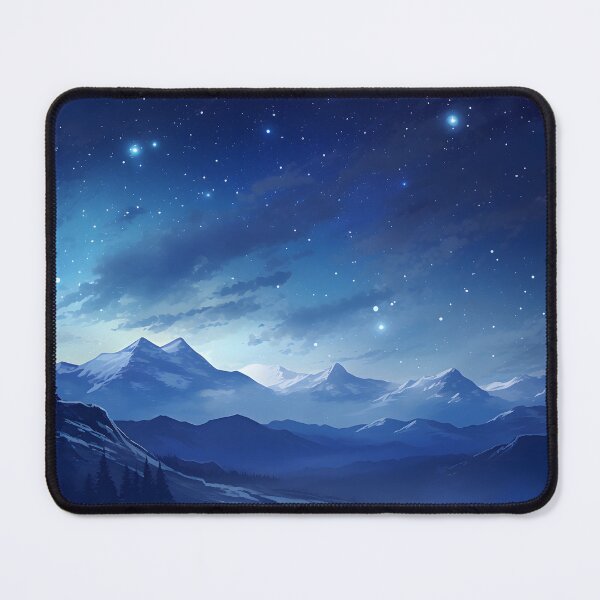 Item preview, Cold Heights: A Serene Winter Landscape Illustration designed and sold by Shirtastically.