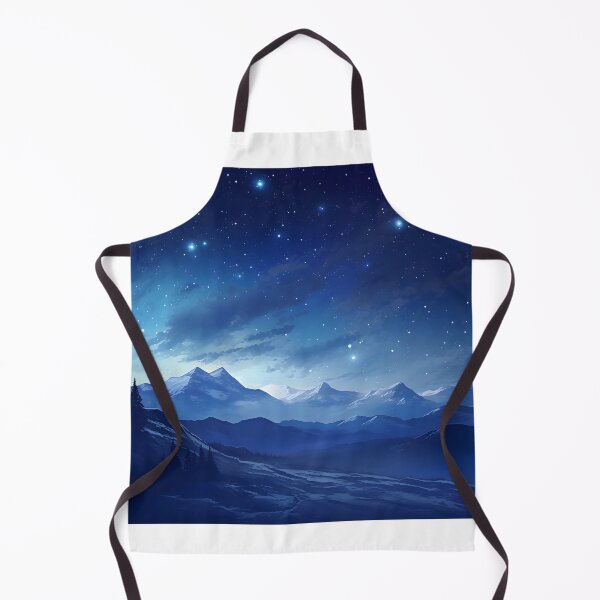 Item preview, Cold Heights: A Serene Winter Landscape Illustration designed and sold by Shirtastically.