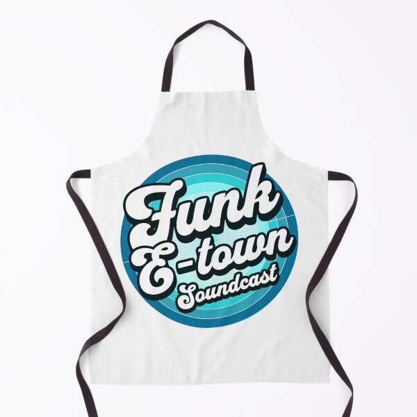 Item preview, FUNK E-TOWN SOUNDCAST - Staged Gradient Logo (blue) designed and sold by Discothreadz.