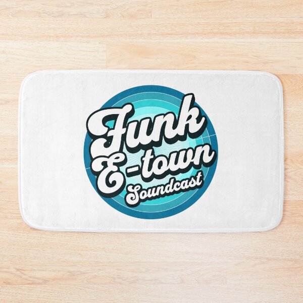 Item preview, FUNK E-TOWN SOUNDCAST  - Staged Gradient Logo (blue) designed and sold by Discothreadz.