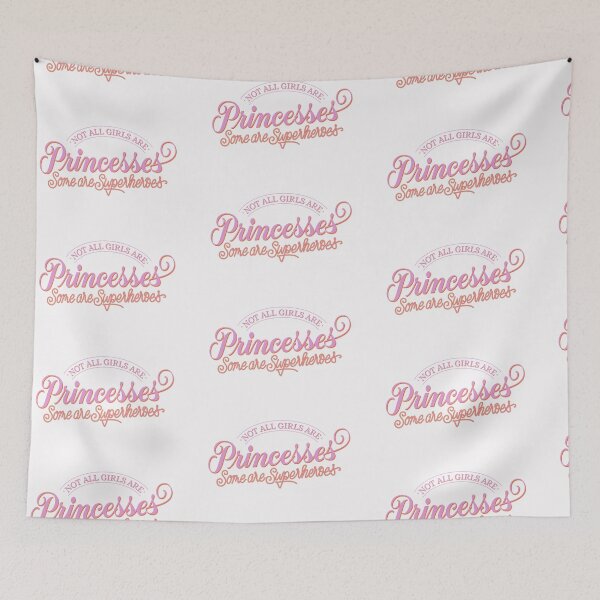 Item preview, No Princess. Superheroes. designed and sold by Sandra Brezina.