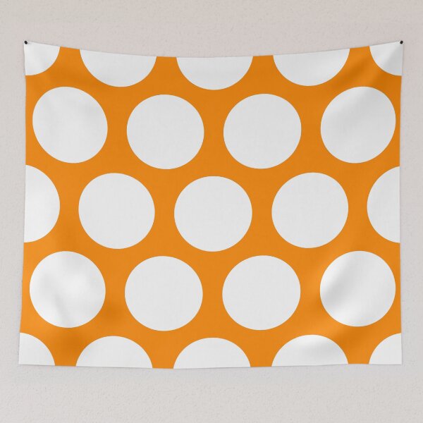 Item preview, Large Polka Dots Pattern: Orange designed and sold by Jared Davies.