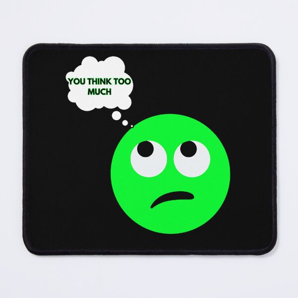 Item preview, DO NOT THINK TOO MUCH designed and sold by stickersrafisa.