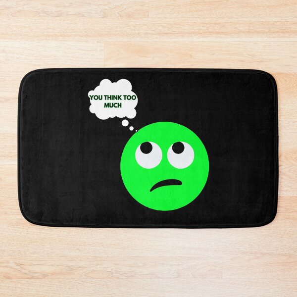Item preview, DO NOT THINK TOO MUCH designed and sold by stickersrafisa.