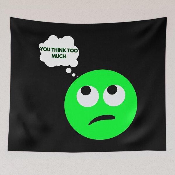 Item preview, DO NOT THINK TOO MUCH designed and sold by stickersrafisa.