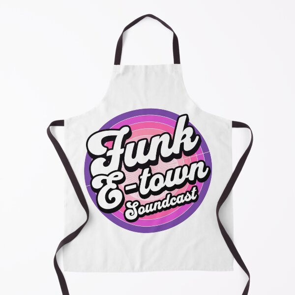 Item preview, FUNK E-TOWN SOUNDCAST - Staged Gradient Logo (purple/pink) designed and sold by Discothreadz.