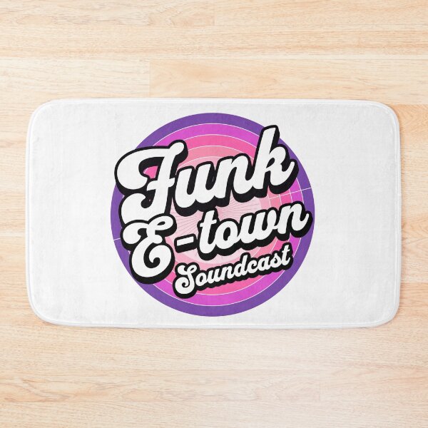Item preview, FUNK E-TOWN SOUNDCAST - Staged Gradient Logo (purple/pink) designed and sold by Discothreadz.