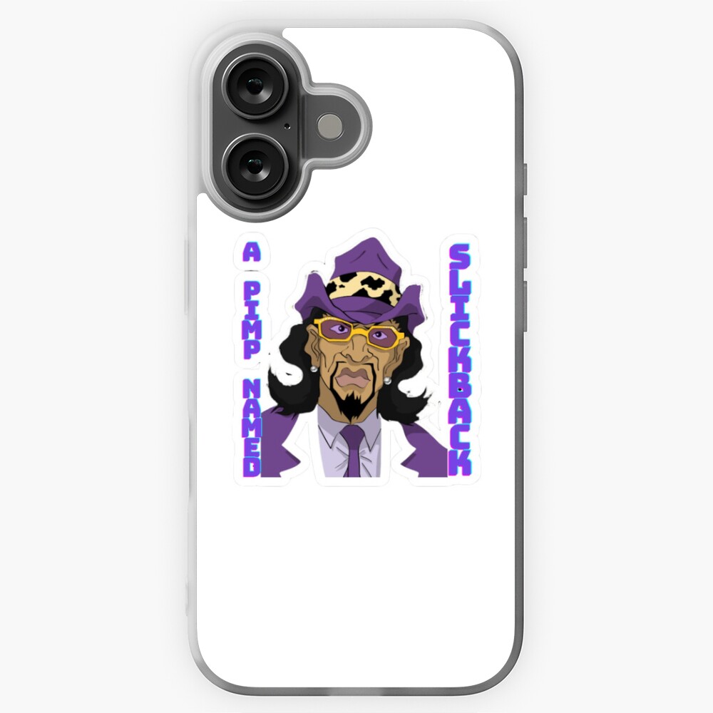 A Pimp Named Slickback From Cartoon Series The Boondocks Sticker
