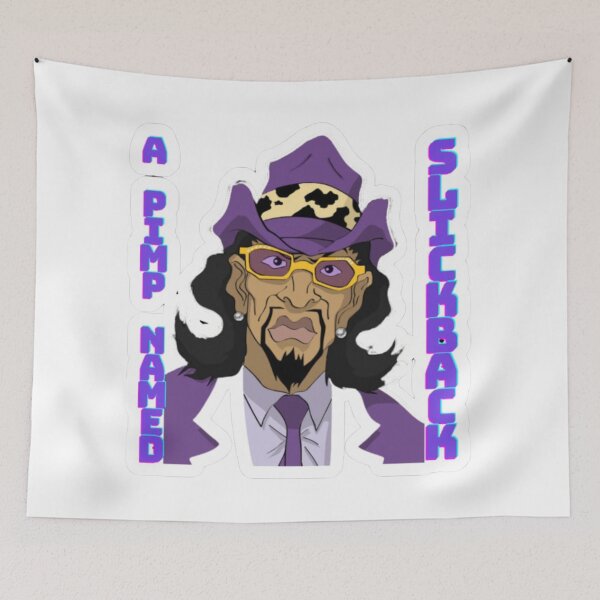 Item preview, A Pimp Named Slickback From Cartoon Series The Boondocks designed and sold by UrMajes-tees.