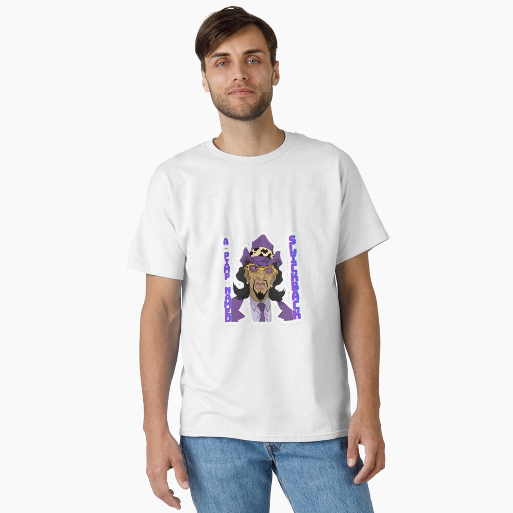 A Pimp Named Slickback From Cartoon Series The Boondocks Sticker