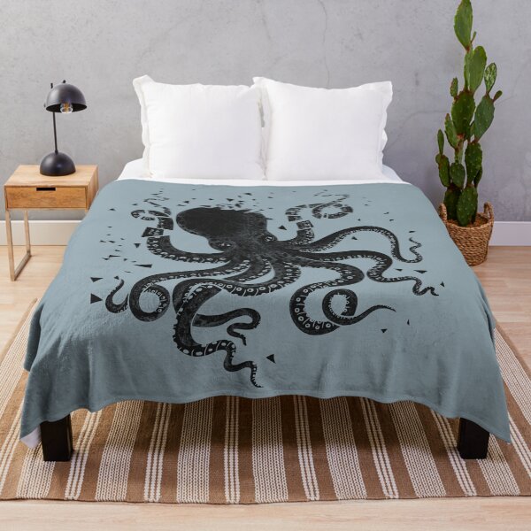 Item preview, Octopus in the Deep (in Blue) designed and sold by littleclyde.