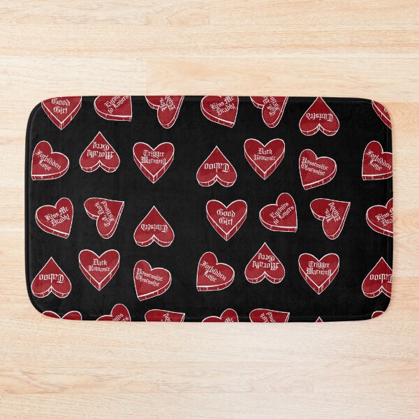 Item preview, Red Heart Candies - Heart Stickers, Dark Romance Candies, Trigger Warnings, Dark Romance tropes, Good Girl, BDSM, Obsession, Enemies to Lovers  designed and sold by SSINAMOON.