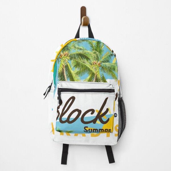 Item preview, Block Island Surf T-Shirt: Palms and Beach,Rhode Island designed and sold by tshirttrendstop.