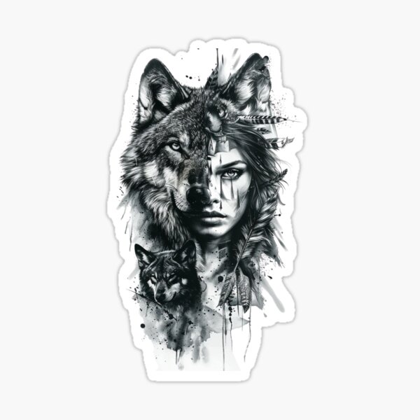 Item preview, Whisper of the Wolf Spirit designed and sold by HomeAndHope.