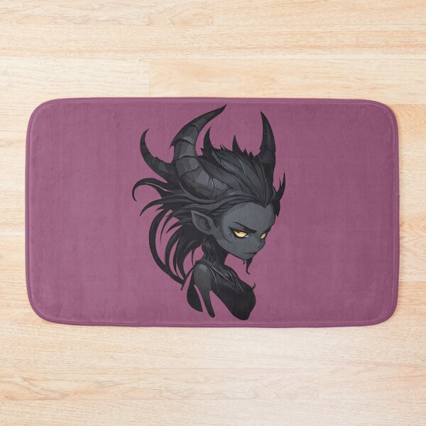Item preview, Fantasy Demon Girl - Magic Creature Black Girl designed and sold by MadnessEnvelope.