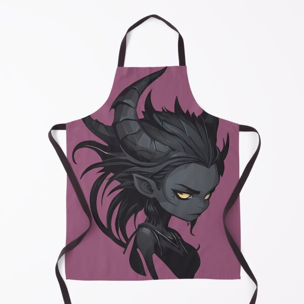 Item preview, Fantasy Demon Girl - Magic Creature Black Girl designed and sold by MadnessEnvelope.