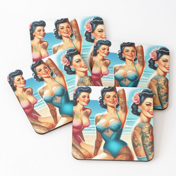 Item preview, Hot Summer Pin-up designed and sold by PulpVintage.