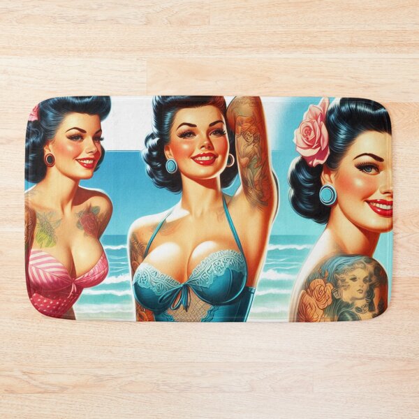 Item preview, Hot Summer Pin-up designed and sold by PulpVintage.