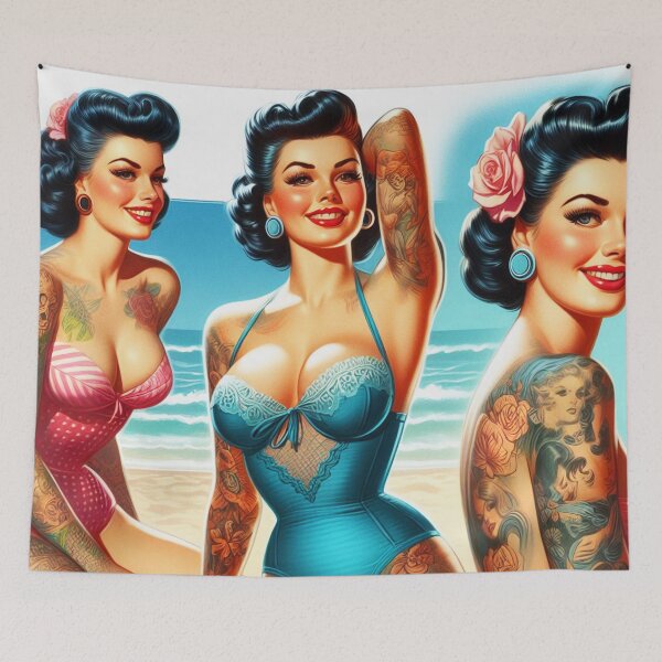 Item preview, Hot Summer Pin-up designed and sold by PulpVintage.