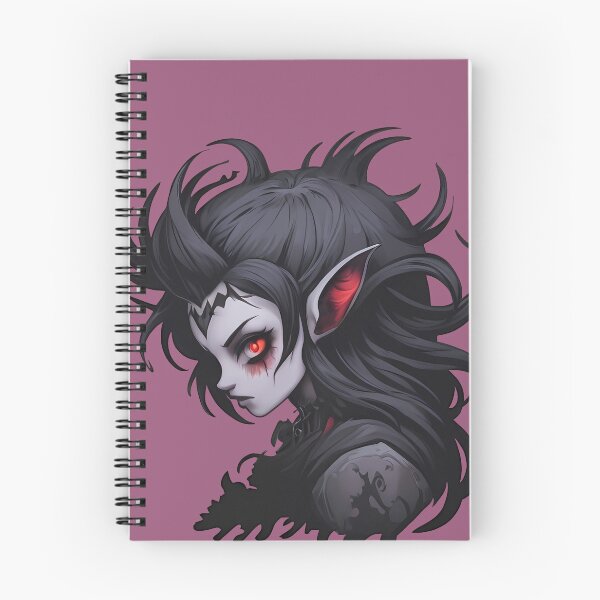 Item preview, Dark Elf Girl - Dark Fantasy Portrait designed and sold by MadnessEnvelope.