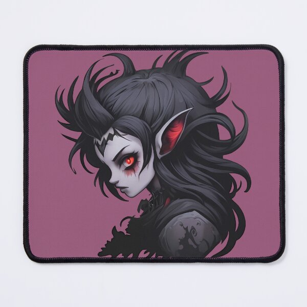 Item preview, Dark Elf Girl - Dark Fantasy Portrait designed and sold by MadnessEnvelope.