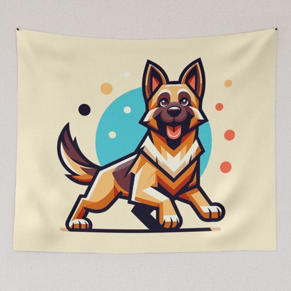 Item preview, German Shepherd Puppy designed and sold by MezkalArts.