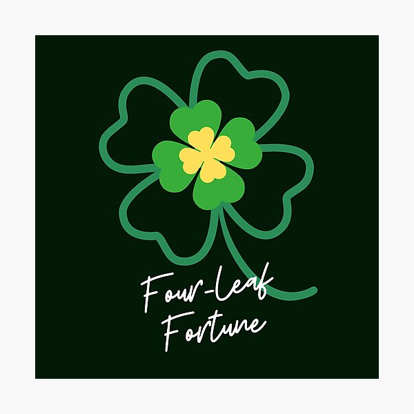Item preview, Four Leaf Fortune designed and sold by NatureStyle555.