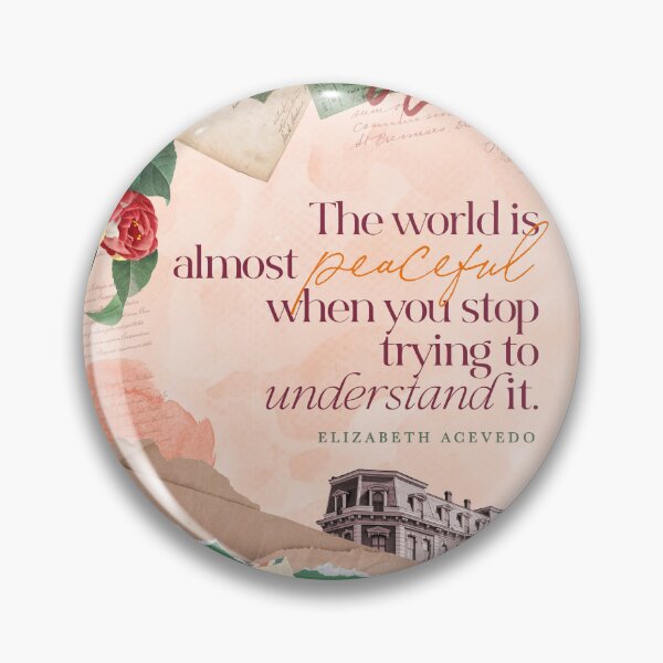 Item preview, El mundo es casi pacífico. designed and sold by Stella Bookish Art.