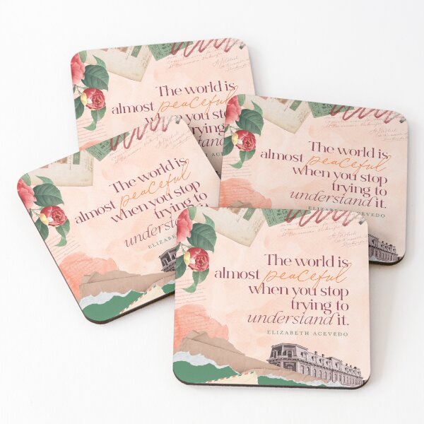 Item preview, The world is almost peaceful designed and sold by Stella Bookish Art.