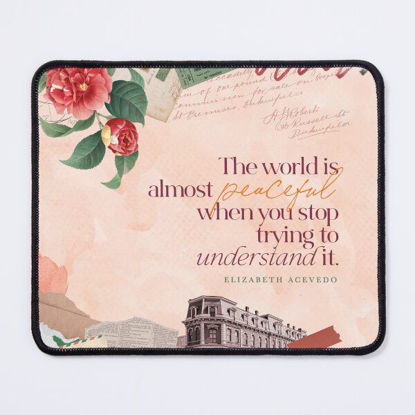 Item preview, The world is almost peaceful designed and sold by Stella Bookish Art.