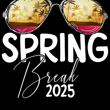 Artwork thumbnail, Spring Break 2025 Retro Spring Break Gear by DynamicDesign