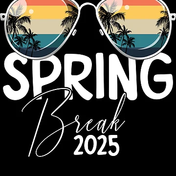Artwork thumbnail, Spring Break 2025 Retro Spring Break Gear by DynamicDesign