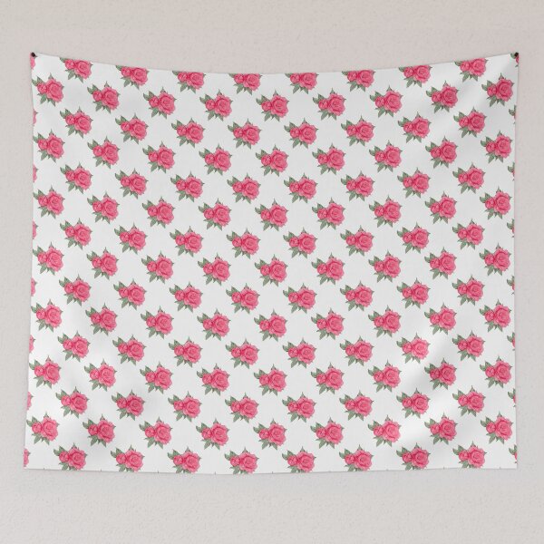 Item preview, Aesthetic rose patteren watercolor designed and sold by Agniadesign.