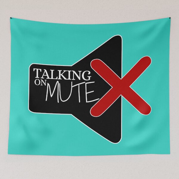 Item preview, Talking on Mute - Computer Icon designed and sold by Fun Funky Designs.