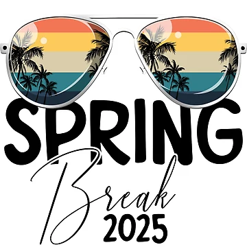Artwork thumbnail, Spring Break 2025 Retro Spring Break Gear by DynamicDesign