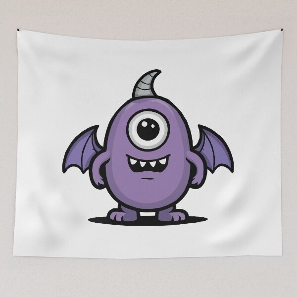 Item preview, Purple People Eater designed and sold by Angry Swan Designs.