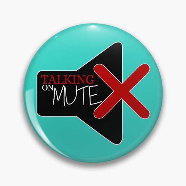 Item preview, Talking on Mute - Computer Icon No 2 designed and sold by Fun Funky Designs.