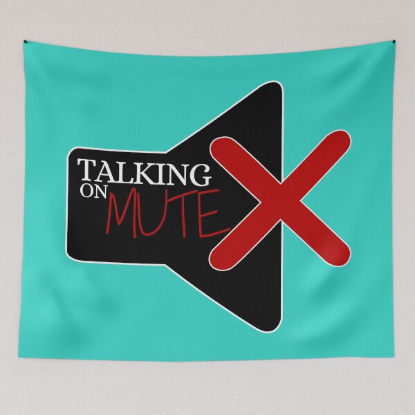 Item preview, Talking on Mute - Computer Icon No 3 designed and sold by Fun Funky Designs.