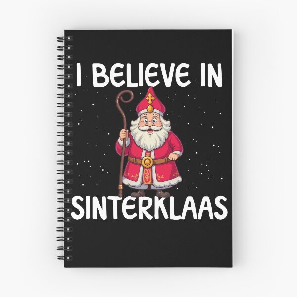 Item preview, I Believe Sinterklaas Dutch Christmas Santa Sinterklaas Gear designed and sold by DynamicDesign.