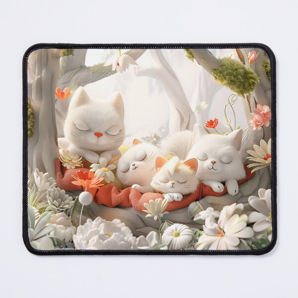 Item preview, Cute kitten taking a catnap 40 designed and sold by WEAR YOUR ATTITUDE.