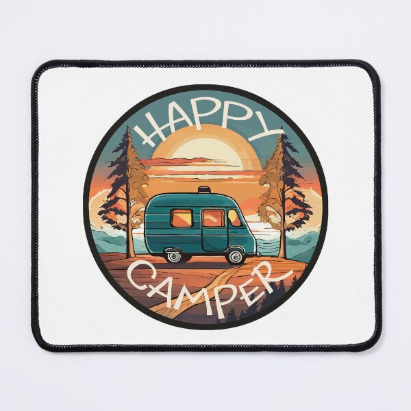 Item preview, Happy Camper designed and sold by Angry Swan Designs.