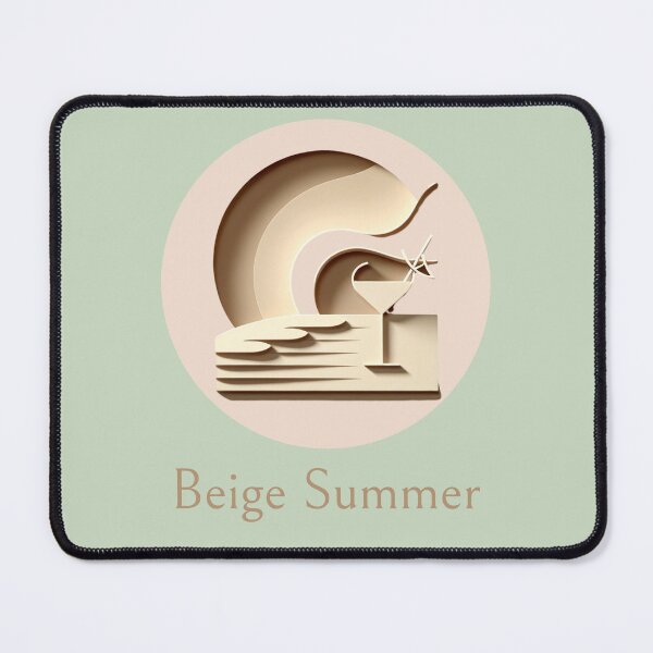 Item preview, Beige Aesthetic Summer Cocktail designed and sold by PG Illustration.