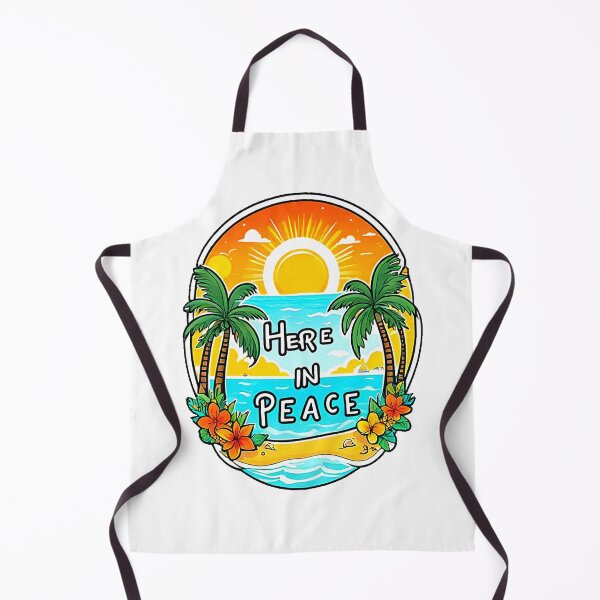 Artikelvorschau, Strandmotivation HIER IN FRIEDEN! entworfen und verkauft von Giulivo Store Graphic.