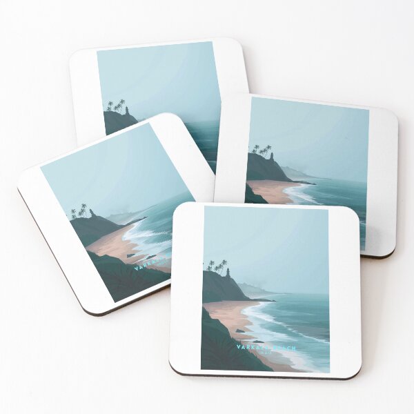 Item preview, Varkala Beach: Indian Paradise designed and sold by NeuralVibe.