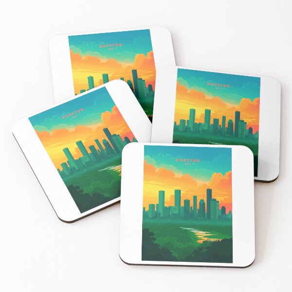 Item preview, Houston: Texan Metropolis designed and sold by NeuralVibe.