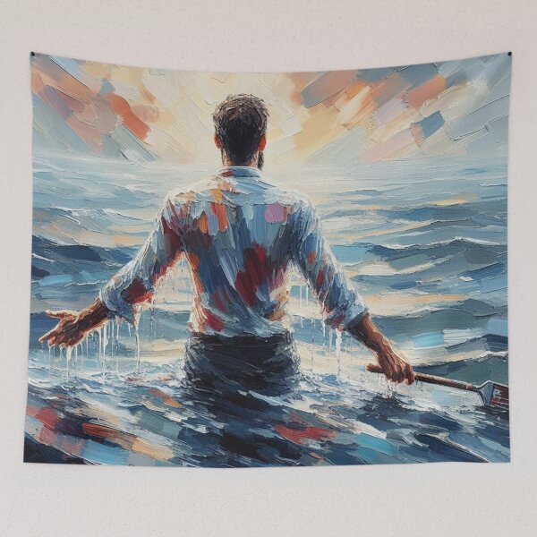 Item preview, Der Mann und das Meer designed and sold by KalinsAtelier.