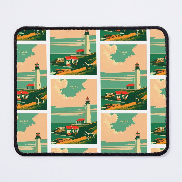 Item preview, Maine: Coastal Charm designed and sold by NeuralVibe.